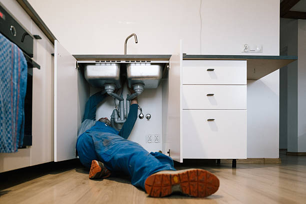 Professional Leak Detection technician working in Lawrence, KS